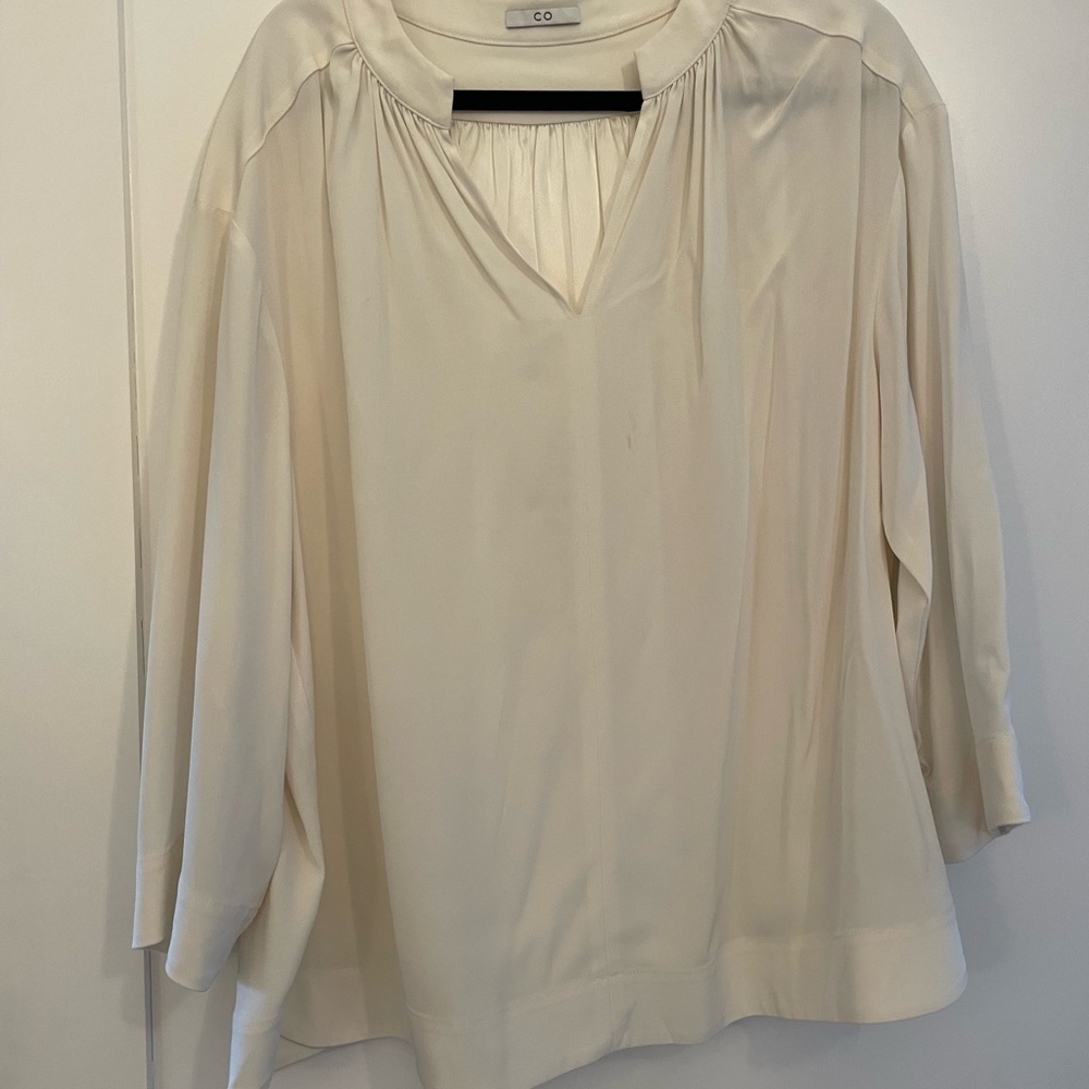 CO Women's Soft Cream Blouse